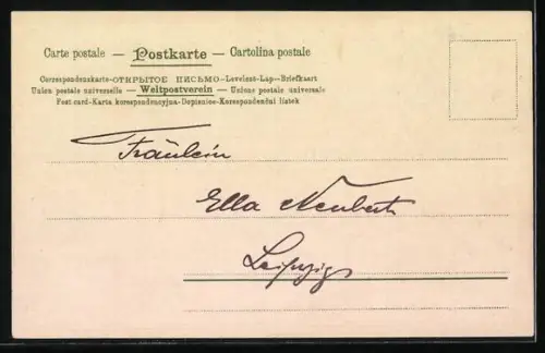 Künstler-AK Sophie Wencke: Worpswede, Herbststimmung beim Künstlerdorf