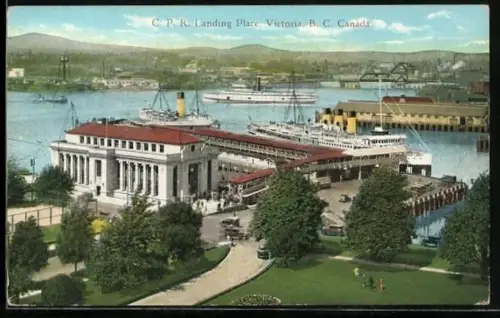 AK Victoria, B. C., CPR Landing Place