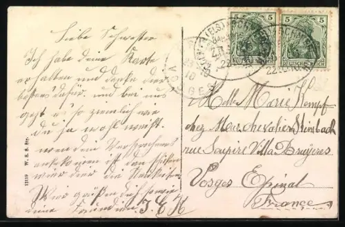 AK Ingersheim /O.Els., Wäscherinnen am Waschbach