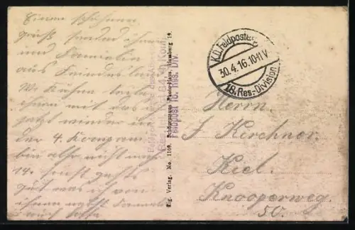 AK Givenchy, Soldaten in Trümmern