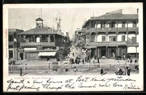 AK Port Said, Rue du Commerce, Shipchandler James Slavigk