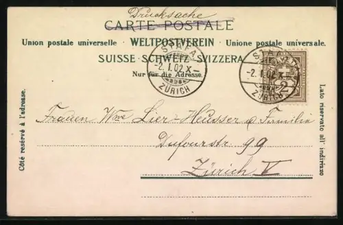 AK Stäfa, Stadtblick