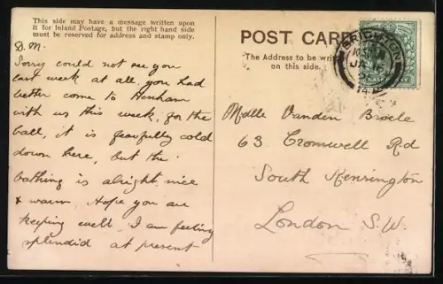 Lithographie Brighton, Hotel Metropole