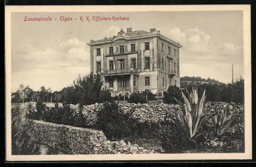 AK Lussinpiccolo-Cigale, K.K. Offiziers-Kurhaus