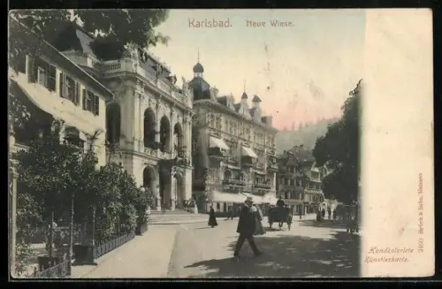 AK Karlsbad, Neue Wiese