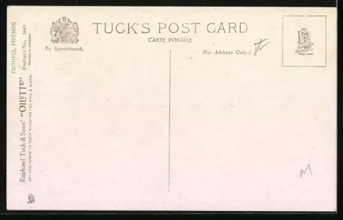 AK Dogge wacht neben dem Pferd