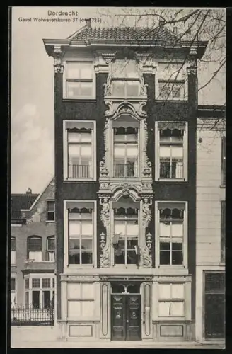 AK Dordrecht, Gevel Wolwevershaven 37