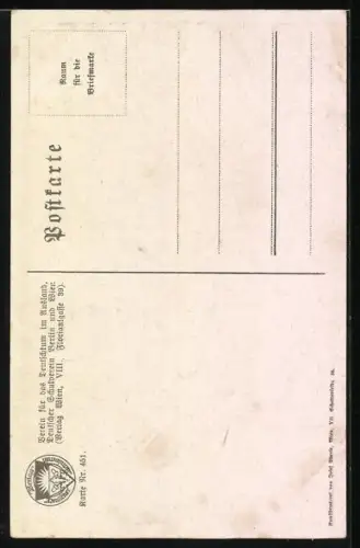 AK Deutscher Schulverein NR.451: Hermmering-Adlitzgräben