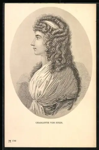 AK Goethes Freundinnen, Charlotte von Stein