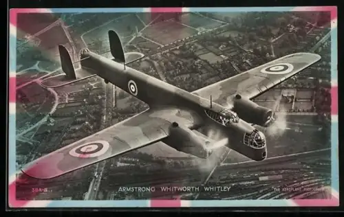 AK Bomber der Royal Airforce vom Typ Armstrong Whitworth Whitley