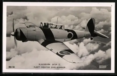 AK Blackburn Skua II, Fleet Fighter Five Bomber, Kampfflugzeug