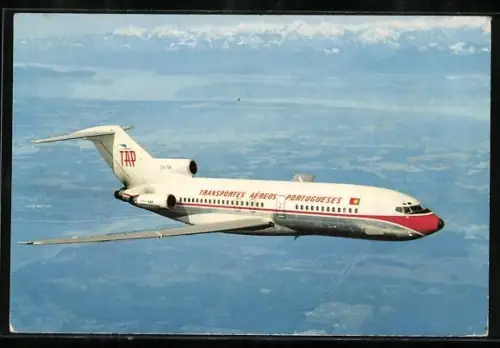 AK Flugzeug Boeing 727 der Portuguese Airways