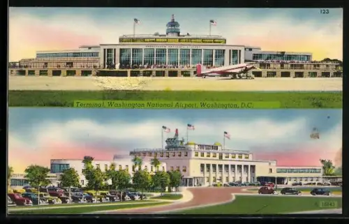 AK Washington D.C., National Airport, Terminal, Flughafen-Terminal