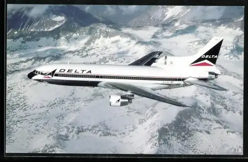AK Langstreckenflugzeug L-1011-500 TriStar im Flug, Delta
