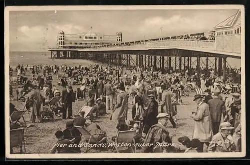 AK Weston-super-Mare, Pier and Sands