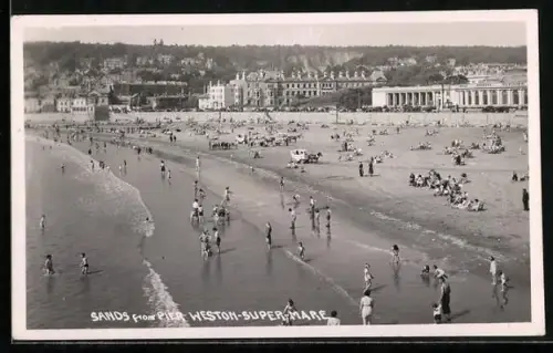 AK Weston-super-Mare, Sands from Pier