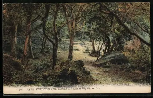 AK Isle of Wight, Path through the Landslip