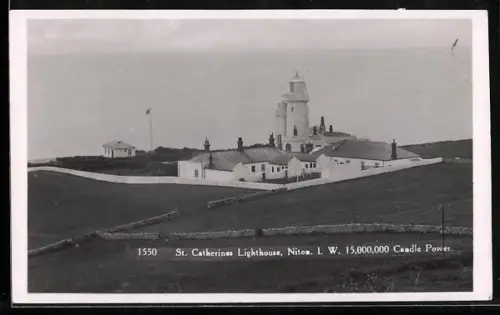 AK Niton /I. W., St. Catherines Lighthouse