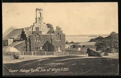 AK Ryde /Isle of Wight, Quarr Abbey