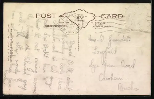 AK Shanklin /I. W., Shore and Dunnose Head