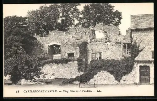 AK Carisbrooke, The Castle, King Charles I Window