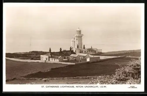 AK Niton Undercliff /Isle of Wight, St. Catherines Lighthouse