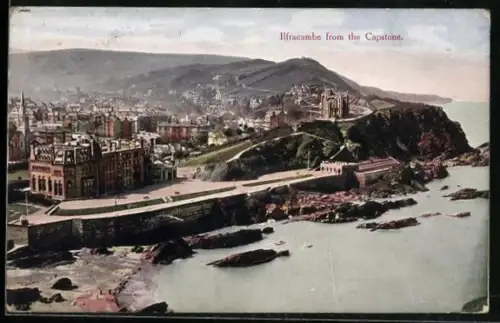 AK Ilfracombe, Panorama from the Capstone