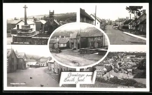 AK South Zeal, Grabal, Strassenpartie, Ortspartie