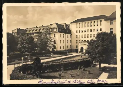 AK München-Neuhausen, Krankenhaus vom Dritten Orden, Menzingerstrasse 26