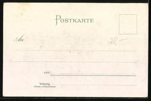 Lithographie Frankfurt-Westend, Palmengarten Gesellschaftshaus und Schweizerhaus