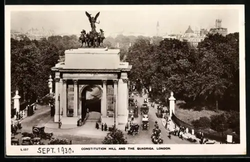 AK London, Constitution Hill and The Quadriga