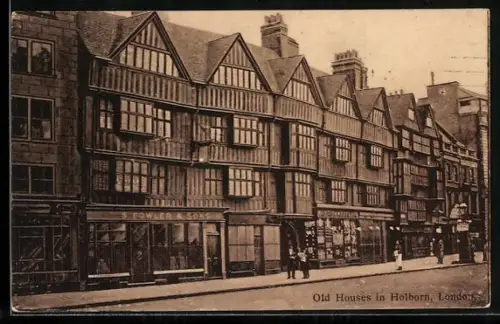 AK London, Holborn, Old Houses