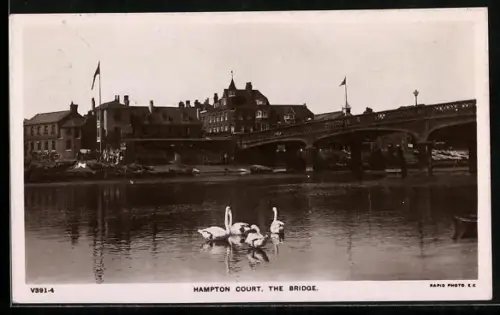 AK London, Hampton Court, The Bridge