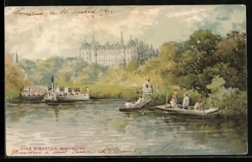 Künstler-AK Richmond, Star and Garter