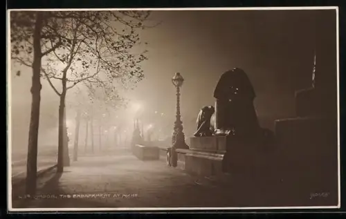 AK London, The Embarkment at Night