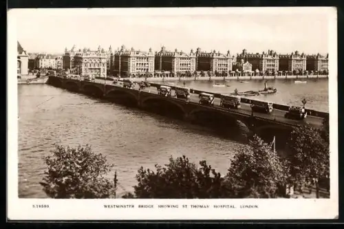 AK London, Westminster Bridge, St. Thomas Hospital