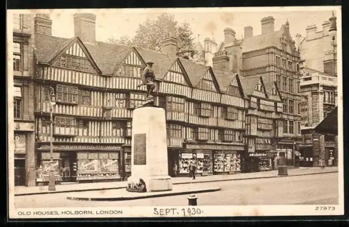 AK London, Holborn, Old Houses