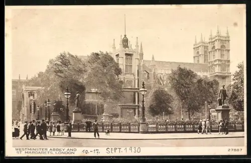 AK London, Westminster Abbey and St. Margarets