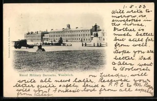 AK Woolwich, Royal Military Barracks