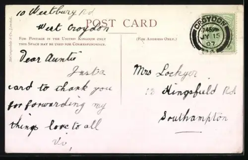 AK London, Cannon Street Station & Hotel, South Eastern & Chatham Ry.