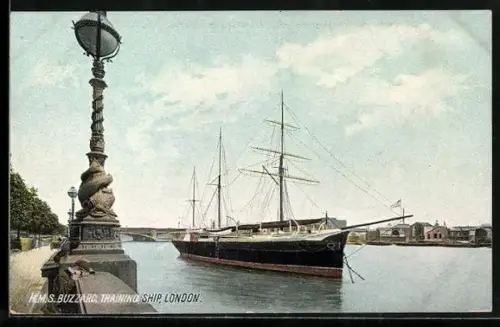 AK London, H. M. S. Buzzard Trianing Ship