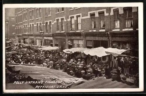 AK London, Polly Nathans Fishshop, Petticoat Lane