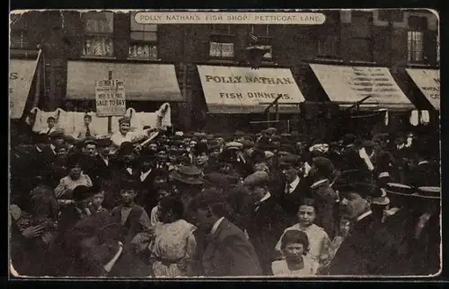 AK London, Polly Nathan`s Fish Shop, Petticoat Lane