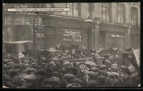 AK London, Petticoat Lane Clothes Auction