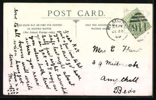 AK Barkingside, Dr. Barnardo`s Homes, Tea on the Lawn at the Girl`s Village Homes