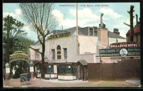 AK Hampstead, The Bull and Bush Hotel
