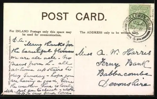 AK Hampstead, The Bull and Bush Hotel