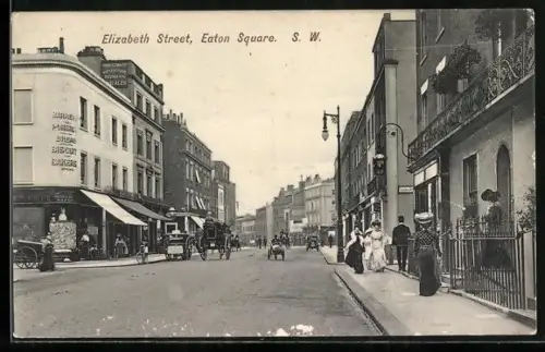AK Eaton Square, Elizabeth Street with shops