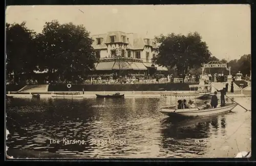 Foto-AK Richmond, Taggs Island, The Kasino