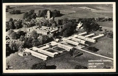 AK Chester, Great Barrow, Barrowmore Hospital, Bird`s eye view